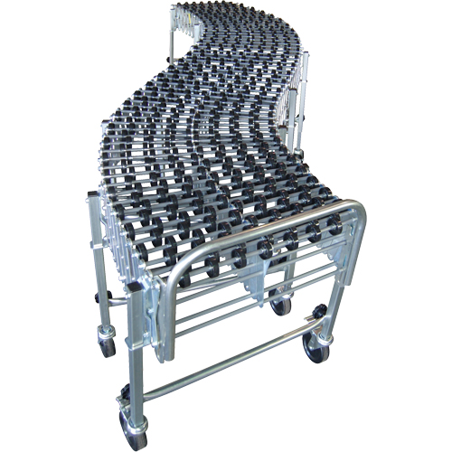 Expandable/Flexible Conveyors, 30" W x 23' 2" L, 226 lbs. per lin. ft. Capacity Nia-Chem Ltd.