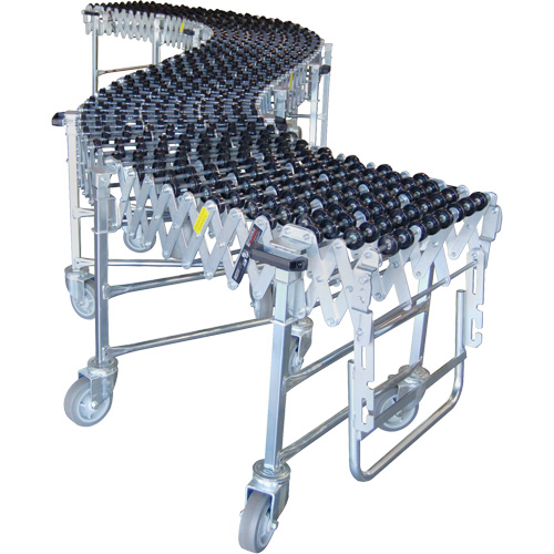 Expandable/Flexible Conveyors, 30" W x 8' 6" L, 226 lbs. per lin. ft. Capacity Nia-Chem Ltd.