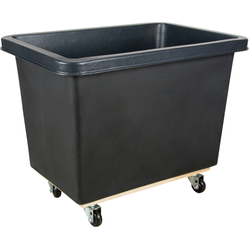 Tapered Wall Box Truck, Polyethylene, 37" L x 26" W x 30" H, 9 cu. ft. Volume, 500 lbs. Capacity Nia-Chem Ltd.