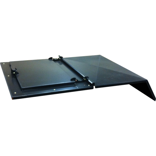 Steel Cover for Self-Dumping Hopper Nia-Chem Ltd.