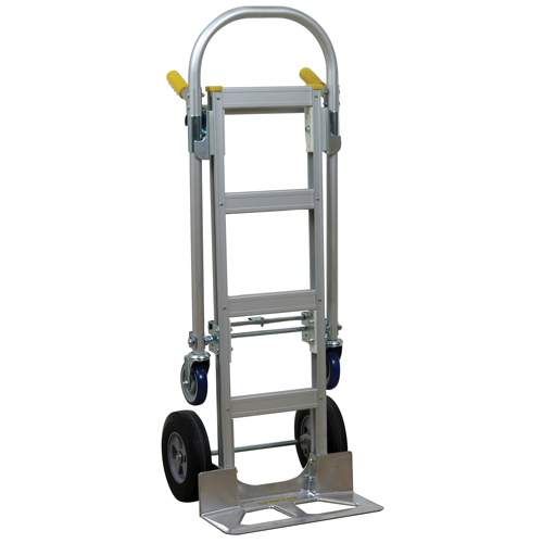 SPTN-JR-T18-SR Spartan Jr. Convertible Hand Truck, Aluminum, 1000 lbs. Capacity Nia-Chem Ltd.