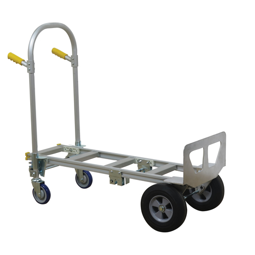 SPTN-JR-T18-SR Spartan Jr. Convertible Hand Truck, Aluminum, 1000 lbs. Capacity Nia-Chem Ltd.