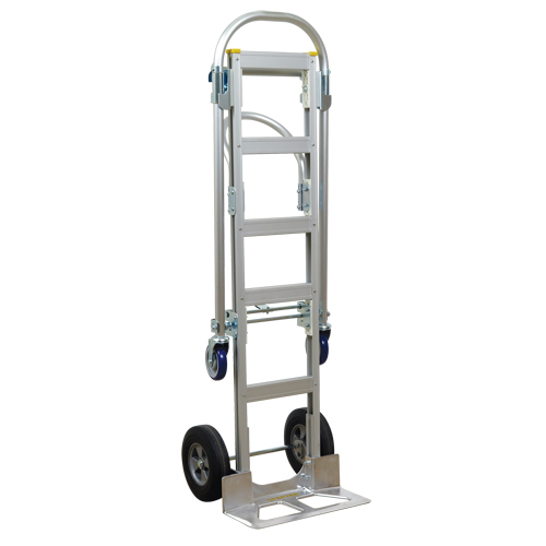 SPTN-SR-T18-SR Spartan Sr. Convertible Hand Truck, Aluminum, 1000 lbs. Capacity Nia-Chem Ltd.