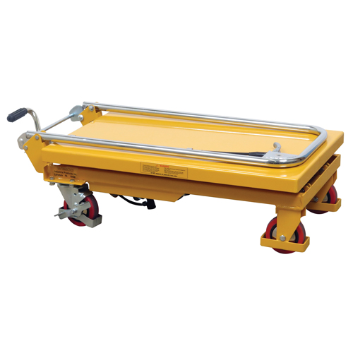 Table &eacute;l&eacute;vatrice &agrave; ciseaux hydraulique, 17,75" lo x 27,5" la/27-1/2" lo x 17-3/4" la, Acier, Capacit&eacute; 330 lb Nia-Chem Ltd.