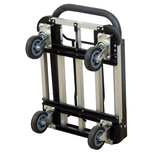 Folding Handle Platform Truck, Aluminum, 300 lbs., 28" L x 16" W, 37.75" High Nia-Chem Ltd.
