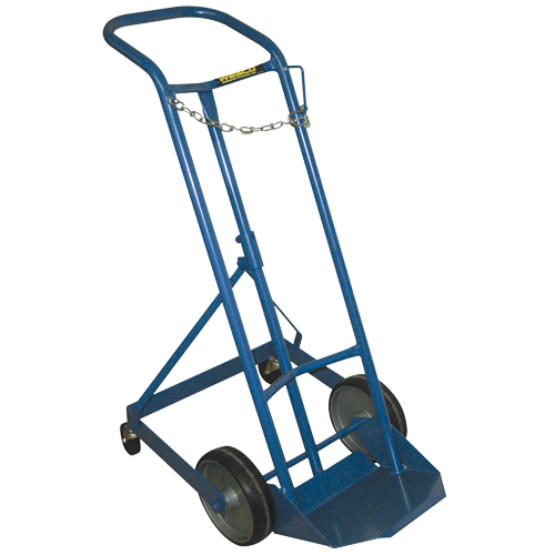Chariot professionnel CC-1 pour bouteille de gaz, Roues Caoutchouc moul&eacute;, Base de 9" la x 7-1/4" lo, 250 lb Nia-Chem Ltd.