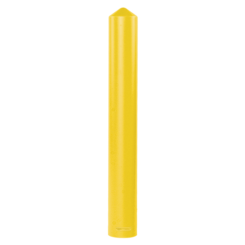 Enveloppe lisse pour butoir, 6" dia. x 56" l, Jaune Nia-Chem Ltd.