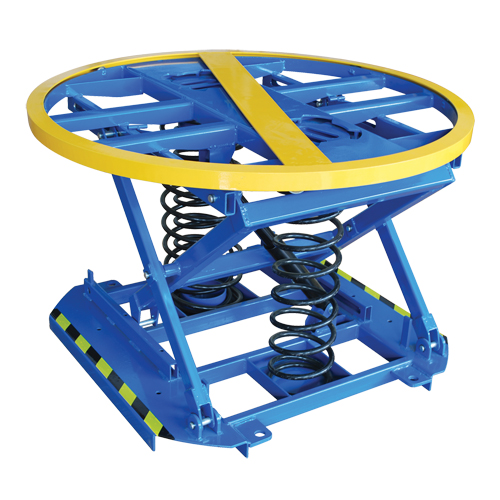 Plateforme de levage &agrave; ressorts, 43-5/8" lo x 43-5/8" la, Capacit&eacute; 4400 lb Nia-Chem Ltd.