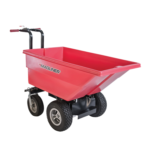 Motorized Tilt Truck, 6 pi³ Capacity, 40" H x 25" W x 56" D Nia-Chem Ltd.
