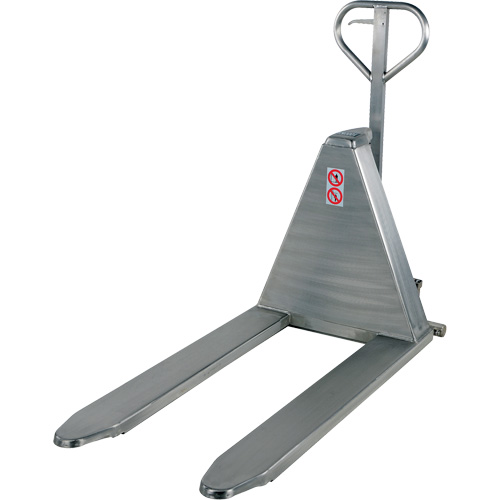 Table &eacute;l&eacute;vatrice de palettes, 45" lo x 26-3/4" la, Acier inoxydable, Capacit&eacute; de 2000 lb Nia-Chem Ltd.