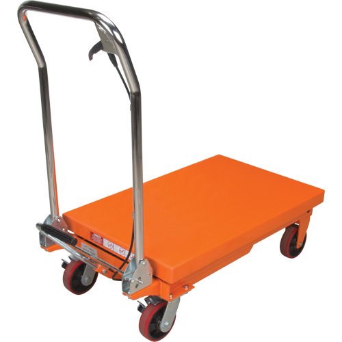 Hydraulic Scissor Lift Table, 32" L x 19-3/4" W, Steel, 660 lbs. Capacity Nia-Chem Ltd.
