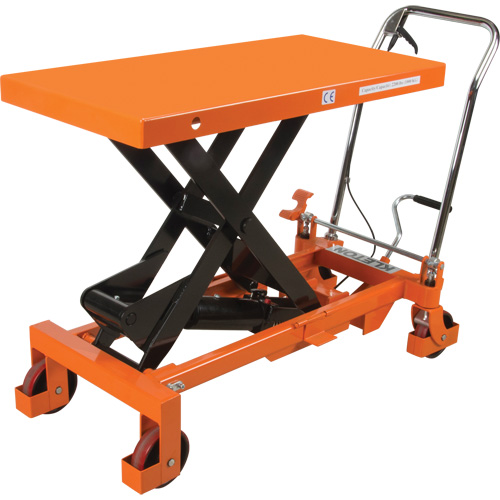 Hydraulic Scissor Lift Table, 40" L x 20 " W, Steel, 2200 lbs. Capacity Nia-Chem Ltd.