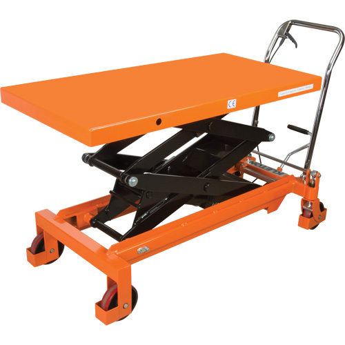 Hydraulic Scissor Lift Table, 48" L x 24" W, Steel, 1540 lbs. Capacity Nia-Chem Ltd.