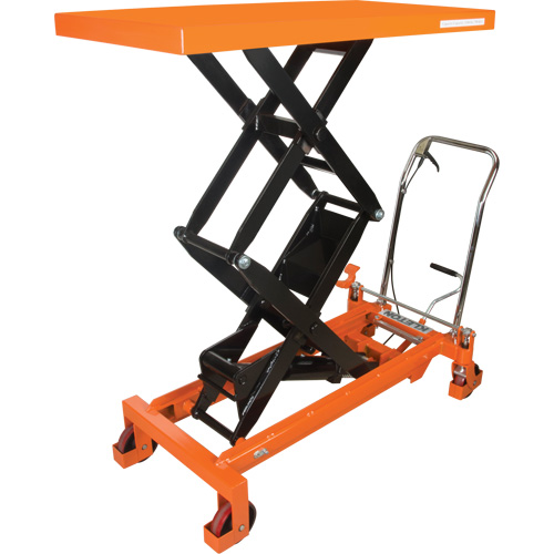 Hydraulic Scissor Lift Table, 48" L x 24" W, Steel, 1540 lbs. Capacity Nia-Chem Ltd.