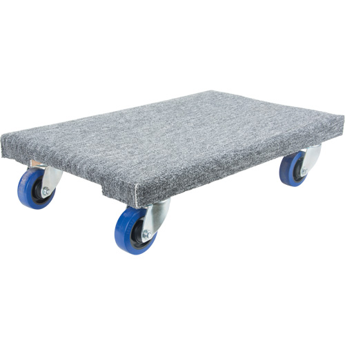 Socles roulants en bois franc pour usage intensif, Roues en Caoutchouc, Capacit&eacute; de 1400 lb, 18" la x 24" p x 7" h Nia-Chem Ltd.