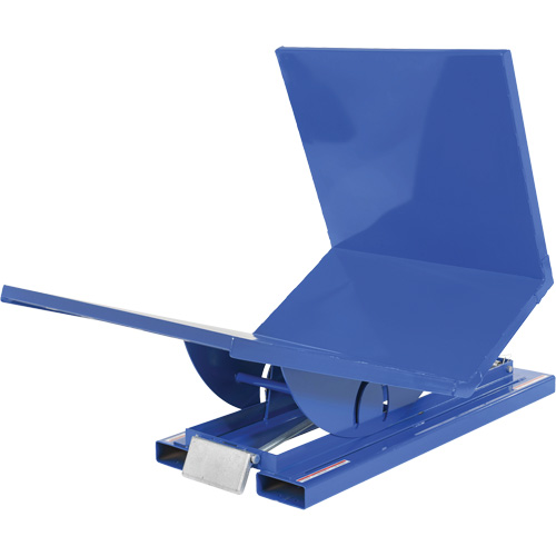 Open Sided Hopper, Steel, 1 cu.yd., Blue Nia-Chem Ltd.