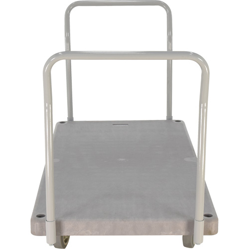 Heavy Duty Plastic Platform Truck, 60" L x 30" W, 3000 lbs. Cap., Polyurethane Wheels Nia-Chem Ltd.