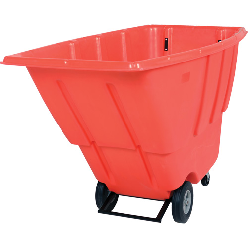 Chariot basculeur, Poly&eacute;thyl&egrave;ne, 0,5 vg³, Capacit&eacute; de charge de 450 lb Nia-Chem Ltd.