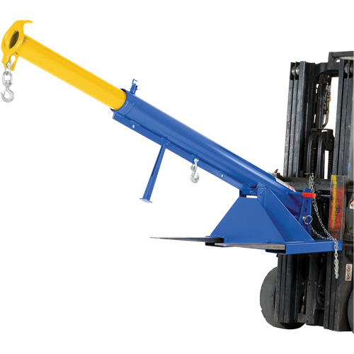 Grue t&eacute;lescopique pour chariot &eacute;l&eacute;vateur &agrave; fourche Orbit Boom Nia-Chem Ltd.
