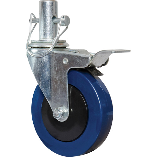 Mini roulette de 4" avec goupille verrouillable Nia-Chem Ltd.