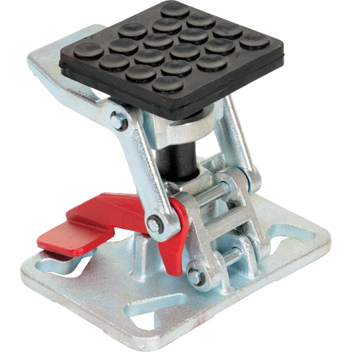 Heavy-Duty Adjustable Height Floor Lock, 8" Extended Height, 5-1/2" Retracted Height, Steel Nia-Chem Ltd.