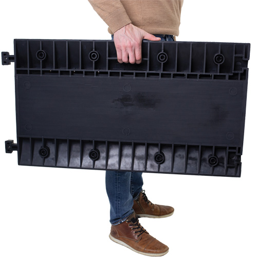 Powerhouse Heavy-Duty Straight Cable Protector, 5 Channels, 36" L x 19.75" W x 2.25" H Nia-Chem Ltd.