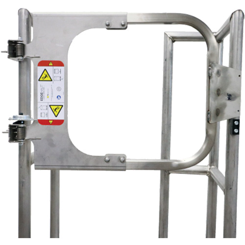 EdgeHalt&reg; Ladder Safety Gate, 20-7/8" H x 30"- 40" W Nia-Chem Ltd.