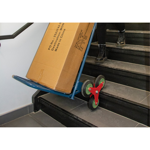 Stair Climbing Hand Truck, Steel Frame, 23-3/4" W x 45-5/8" H, 300 lbs. Capacity Nia-Chem Ltd.