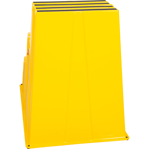 Escabeau industriel, 3 marches, 34-13/16" x 22-7/16" x Hauteur 28-1/2" Nia-Chem Ltd.