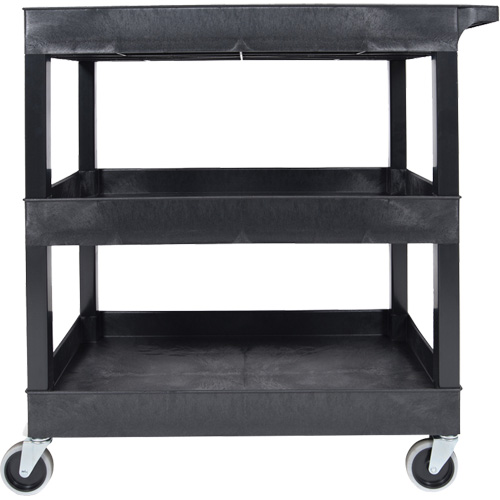Tub Cart, 3 Tiers, 35-1/4" x 36-1/4" x 18", 300 lbs. Capacity Nia-Chem Ltd.