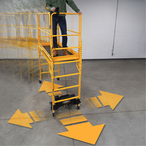 Syst&egrave;me de motorisation pour &eacute;chafaudage Climb-N-Go Nia-Chem Ltd.