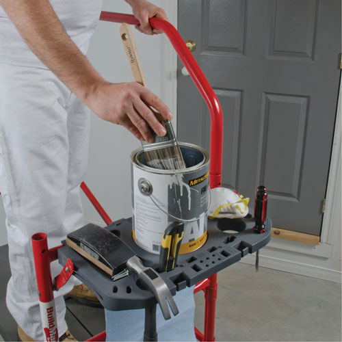 Buildman Portable Scaffold, 40-5/8" D x 4' H Nia-Chem Ltd.