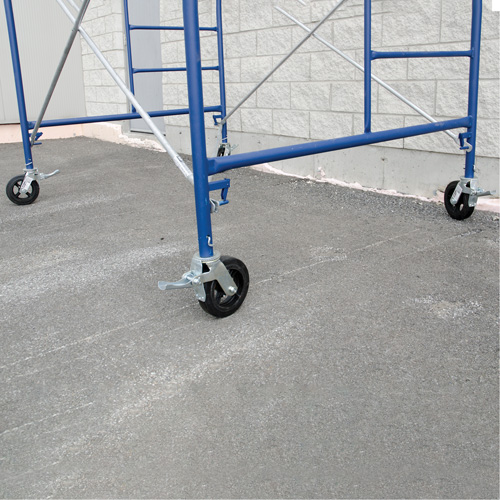 Complete Scaffold Tower with Casters, 66-2/10" D x 177-1/2" H Nia-Chem Ltd.