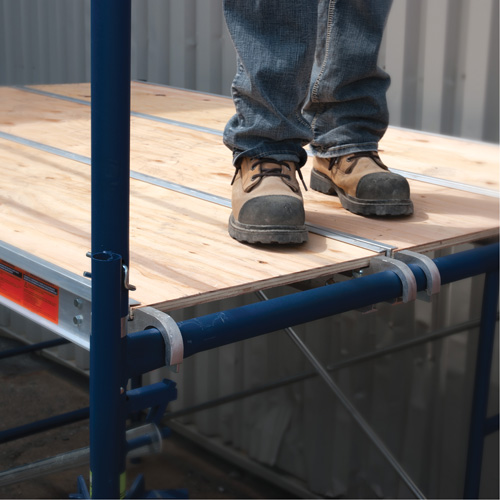 Complete Scaffold Tower with Casters, 66-2/10" D x 177-1/2" H Nia-Chem Ltd.