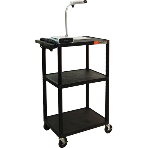 Electric Utility Cart, 3 Tiers, 24" x 42" x 18", 300 lbs. Capacity Nia-Chem Ltd.