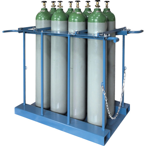 8-Cylinder Forklift Cylinder Storage Caddy Nia-Chem Ltd.