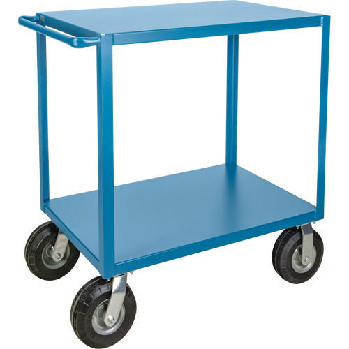 Outdoor Shelf Cart, 2 Tiers, 24" W x 39" H x 51" D, 1200 lbs. Capacity Nia-Chem Ltd.
