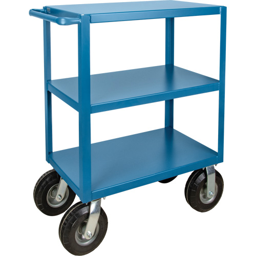 Outdoor Shelf Cart, 3 Tiers, 24" W x 39" H x 51" D, 1200 lbs. Capacity Nia-Chem Ltd.