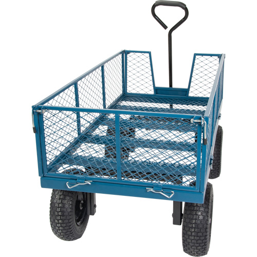 Wagon with Drop Sides, 24" W x 48" L, 800 lbs. Capacity Nia-Chem Ltd.