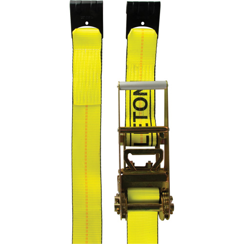 Winch Strap, Flat Hook, 3" W x 30' L, 5400 lbs. (2449 kg) Working Load Limit Nia-Chem Ltd.