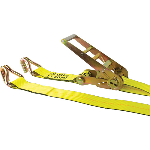 Tendeur d'arrimage pour treuil, Crochet en J, 3" , 30' , Charge d'utilisation max. 5400 lb (2449 kg) Nia-Chem Ltd.