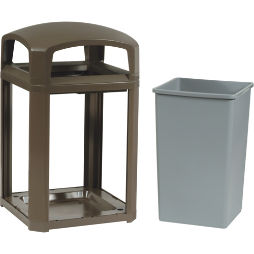 Landmark Series&reg; Classic Container Frame With Rigid Liner, Galvanized Steel, 35 US gal. Nia-Chem Ltd.