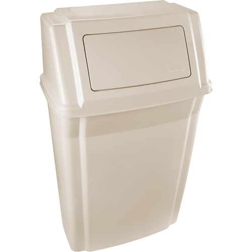 Contenants Slim Jim profil&eacute;s, Couvercle &agrave; battant, Plastique, Convient aux contenants 19-1/2" x 12" Nia-Chem Ltd.