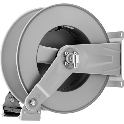 Spring Rewind Hose Reel, 50', Steel Nia-Chem Ltd.