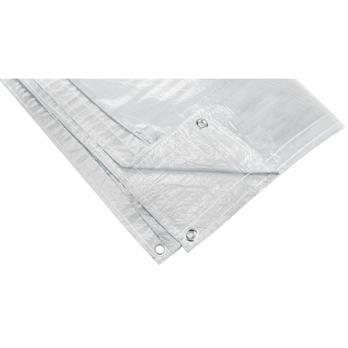 Insulated Tarp, Polyethylene, White, 20' x 12' x 8 mils Nia-Chem Ltd.