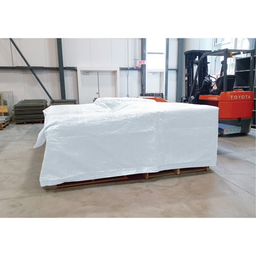 Insulated Tarp, Polyethylene, White, 20' x 12' x 8 mils Nia-Chem Ltd.