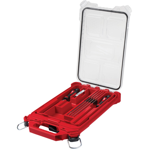 Ensemble pour affûtage de chaîne de scie de 9 morceaux, avec organisateur PACKOUT compact et &agrave; profil bas, 6 pi&egrave;ces Nia-Chem Ltd.