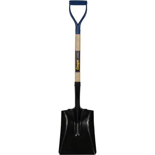 Square Point Shovel, Hardwood, Tempered Steel Blade, D-Grip Handle, 41-1/2" Long Nia-Chem Ltd.