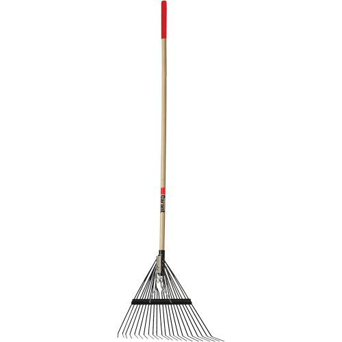 Lawn Rake, 24 Tines, Hardwood Handle, Steel Blade Nia-Chem Ltd.