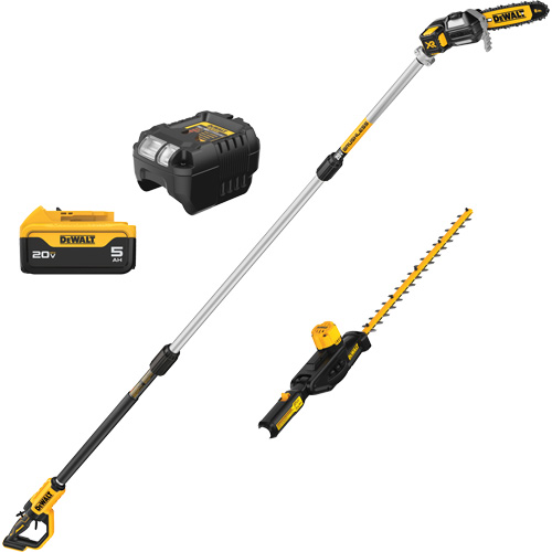 MAX Cordless Lithium-Ion Pole Saw & Pole Hedge Trimmer Combo Kit Nia-Chem Ltd.